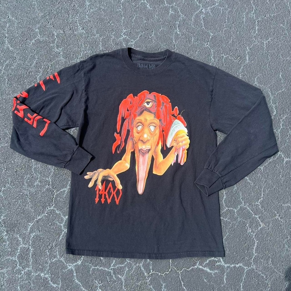 Trippie Redd Lifes A Trip Rap Tour Long Sleeve T Shirt Size Medium